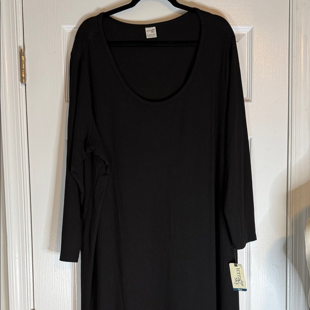 Black Long Sleeve Dress - Picture 3 of 7